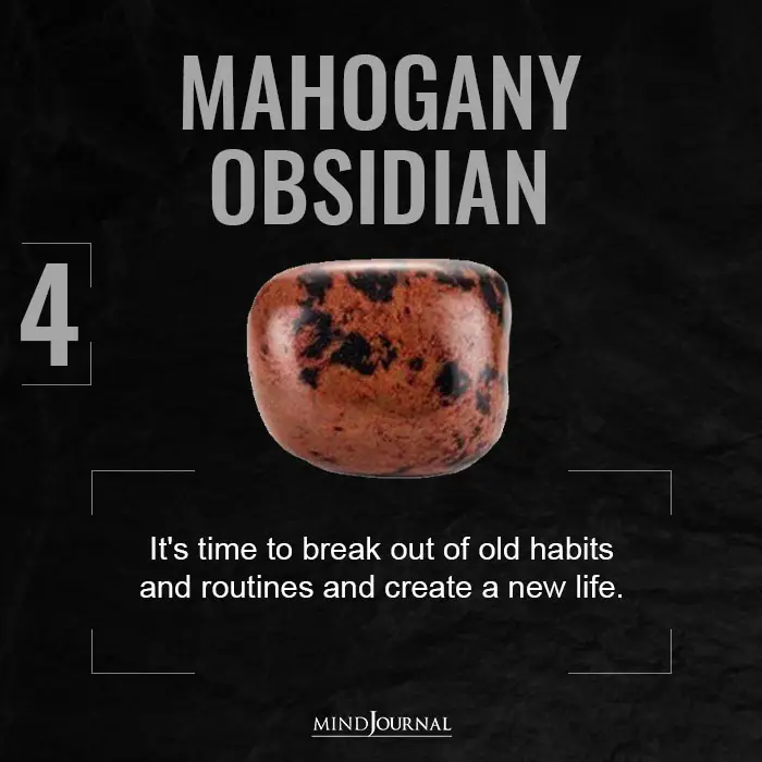 If You Choose Mahogany Obsidian