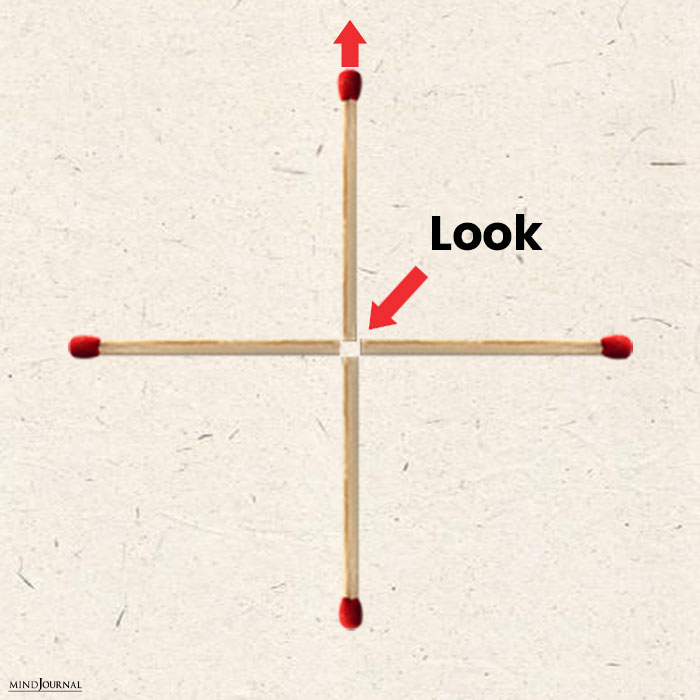 Make Square By Moving One Matchstick Look