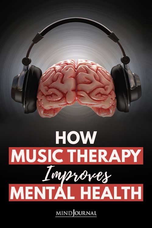Music Therapy Improves Mental Health Pin