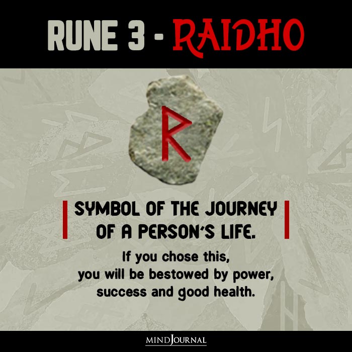 Rune Reading Choose Viking Rune Raidho
