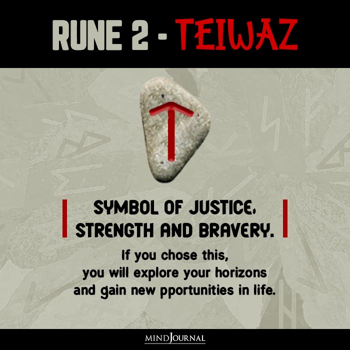 Rune Reading Choose Viking Rune Teiwaz