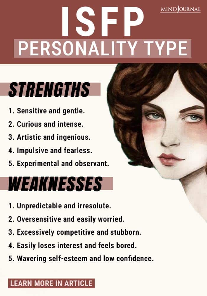 Signs Show ISFP Personality Type Info