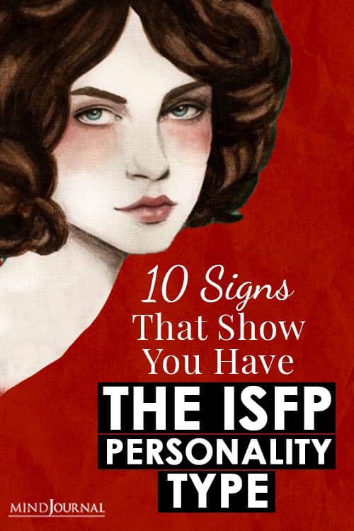 Signs Show ISFP Personality Type Pin