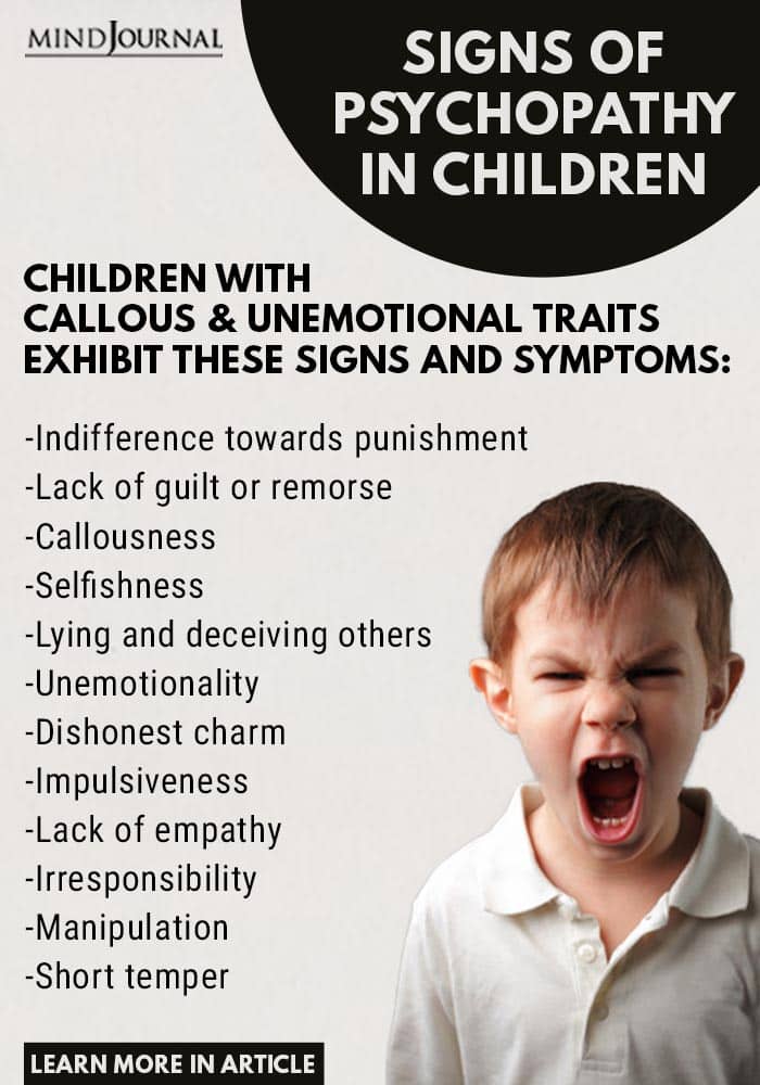 Warning Signs of Psychopathy In Children 