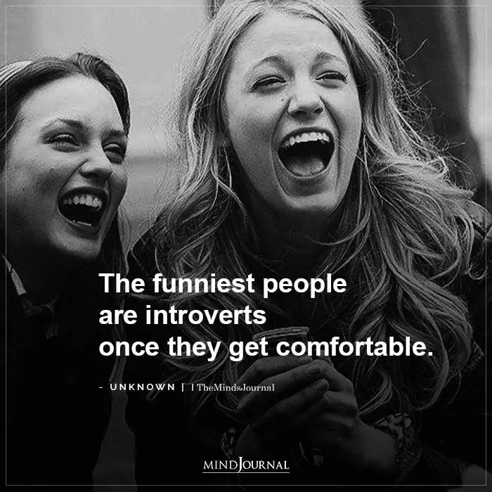funniest people are introverts