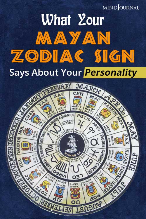 What Mayan Zodiac Sign Personality pin