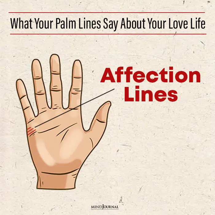 What Palm Lines Say About Love Life Relationships affection lines