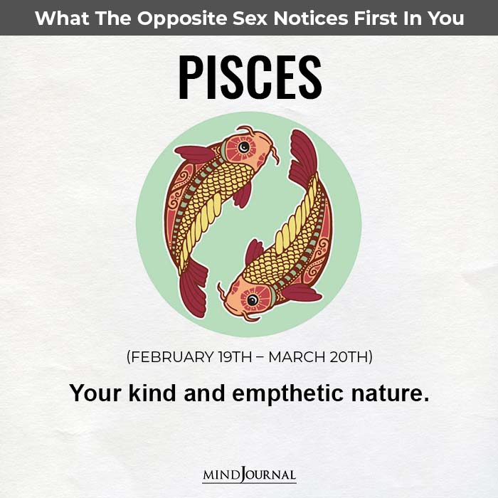 What The Opposite Sex Notices First In You, Based on Your Zodiac