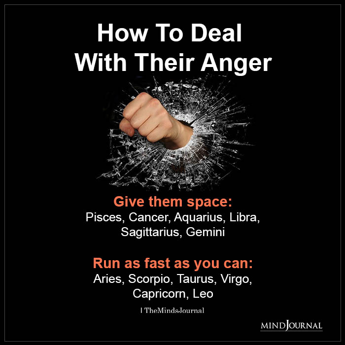 How To Deal With Their Anger