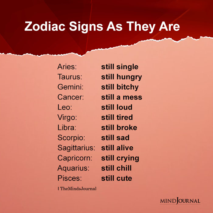 Zodiac Signs And What They Still Are