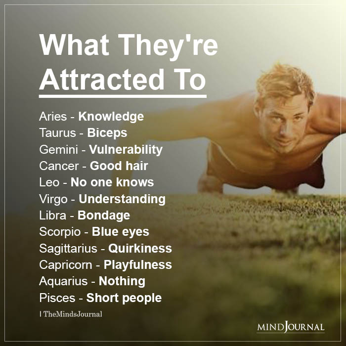 Zodiac Signs And What They’re Attracted To