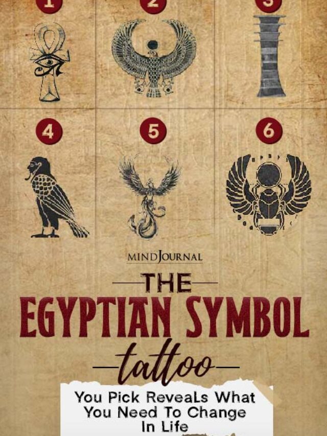6 Egyptian Symbol Tattoos That Say What You Should Change About Your Life