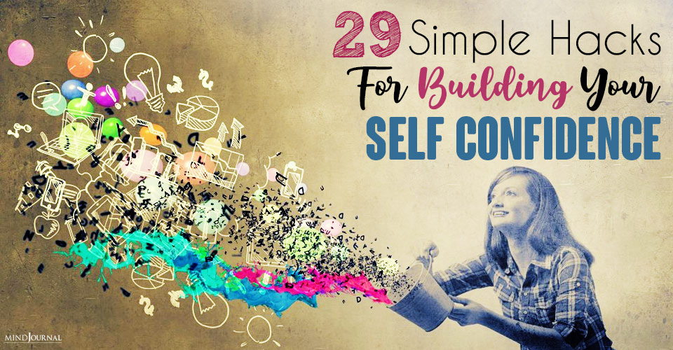 hacks for building your self confidence