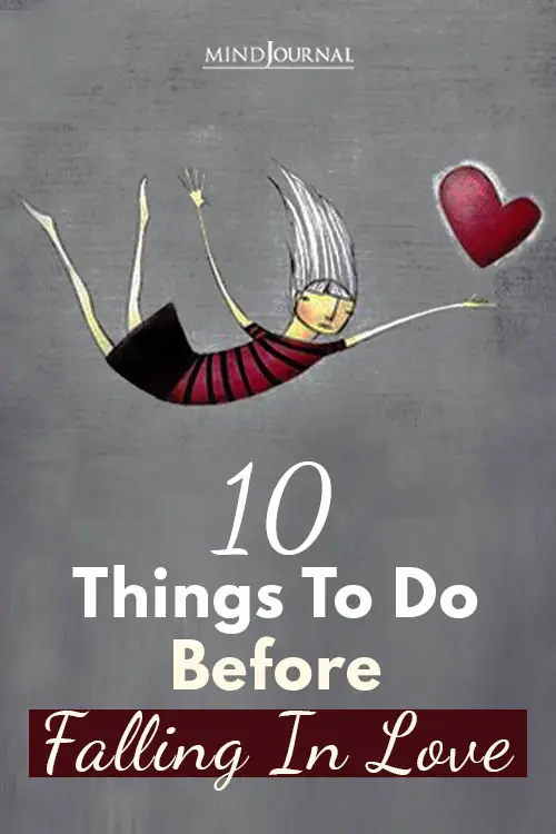 Things To Do Before Falling In Love Pin