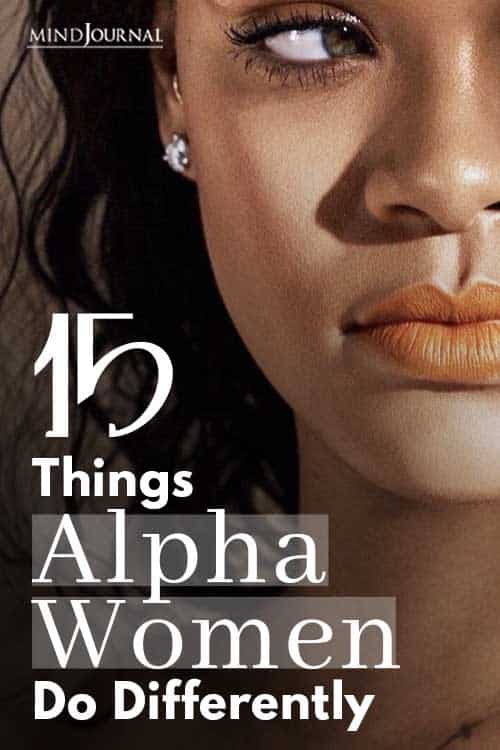 Things Alpha Women Do Differently Pin