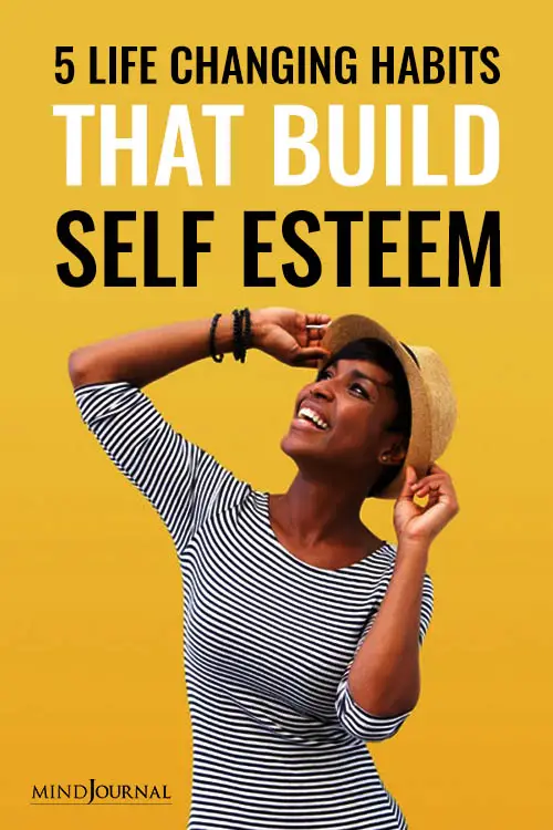 Life Changing Habits  Build Self Esteem Pin