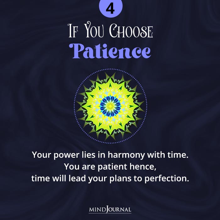 Choose A Mandala If You Choose Patience