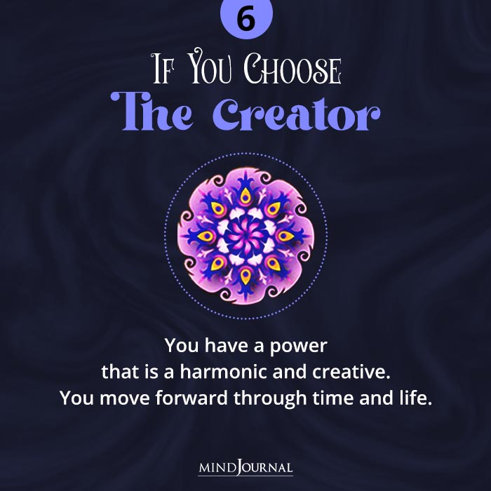 Choose A Mandala If You Choose The Creator