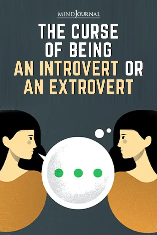 Curse Being an Introvert Extrovert Pin