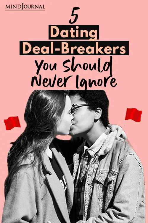 Dating Deal Breakers pin