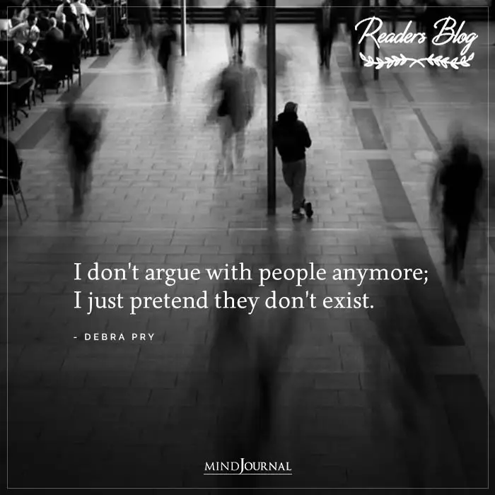 Dont Argue With People