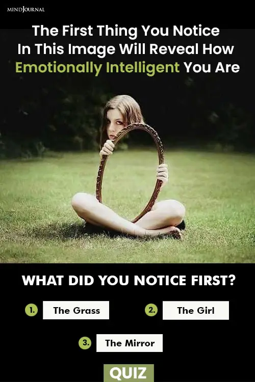 First Thing You Notice In Image Will Reveal How Emotionally Intelligent You Are Pin