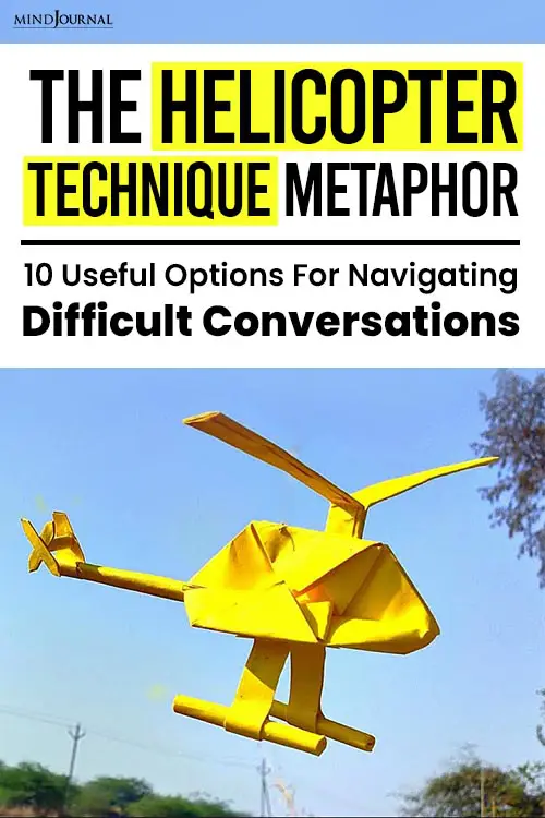 Helicopter Technique Metaphor pin