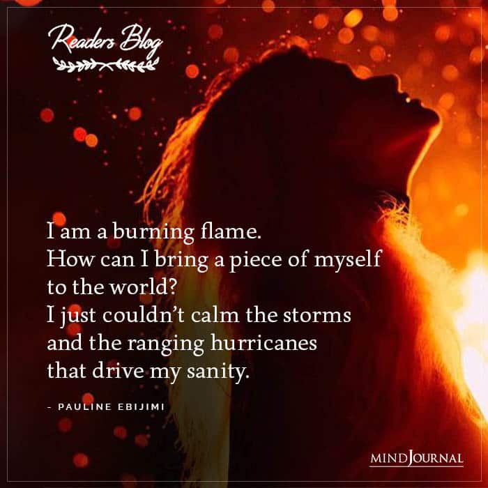 I Am A Burning Flame