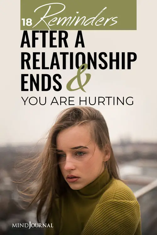 Reminders After Relationship Ends and Hurting Pin