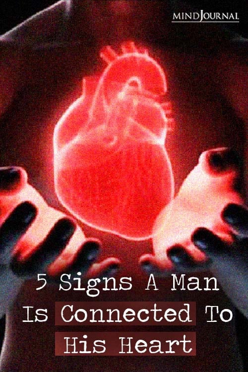 Signs Man Connected His Heart Pin