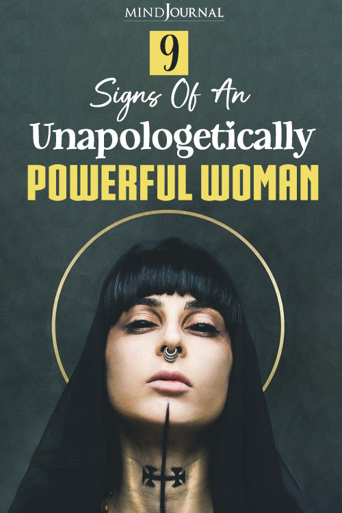 Signs Untouchable Powerful Woman pin