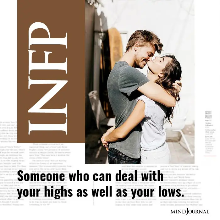 Stay single until you meet someone like this INFP
