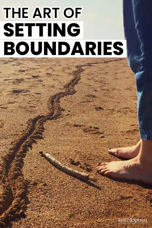 The Art of Setting Boundaries Pin