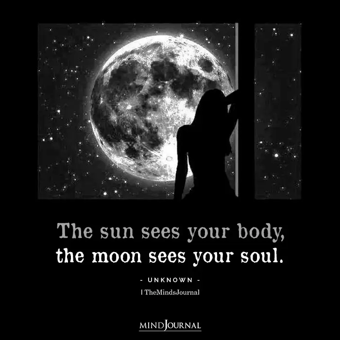 The Moon Connects With Your Soul