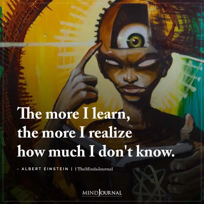 The More I Learn