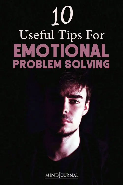 Tips Emotional Problem Solving Pin