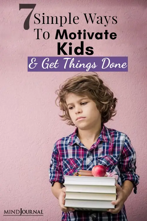 Ways to motivate kids getting things done pin