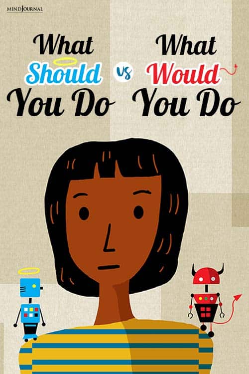 What Should You Do vs What Would You Do pin