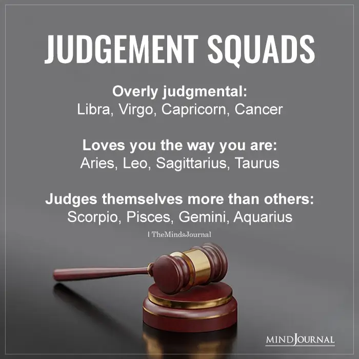 Zodiac Signs Judgement Squads