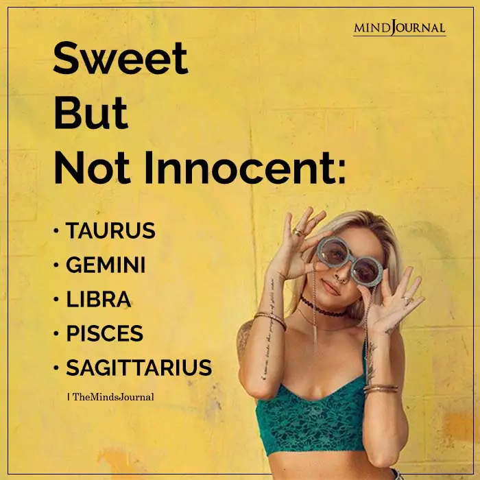 Zodiac Signs That Are Sweet But Not Innocent