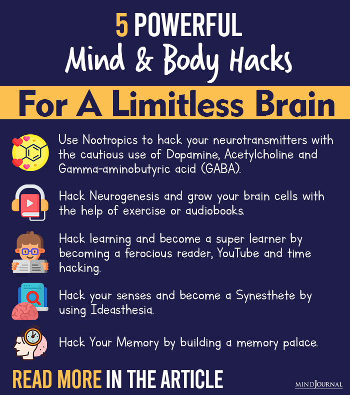 powerful mind and body hacks for limitless brain internal