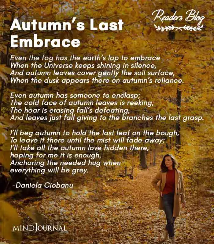 Autumn’s Last Embrace