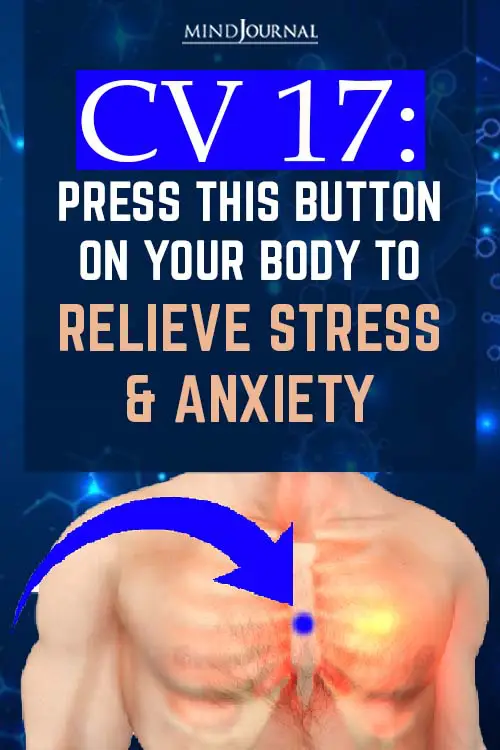 CV 17 Press Button On Your Body Relieve Stress Anxiety Pin