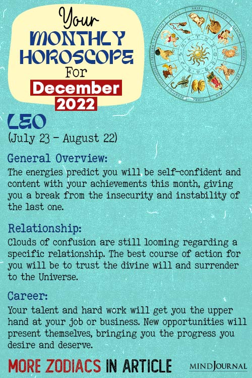 December Monthly Horoscope detailex