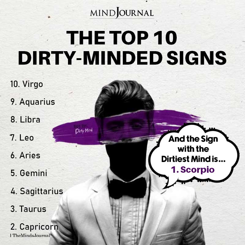 Top 10 Dirty Minded Zodiac Signs