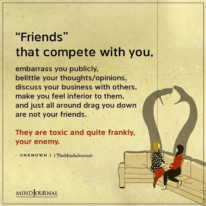 Friends That Compete With You