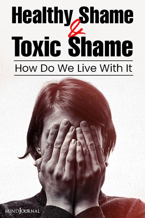 Healthy Shame Toxic Shame We Live With It pin