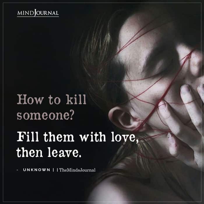 How To Kill Someone?