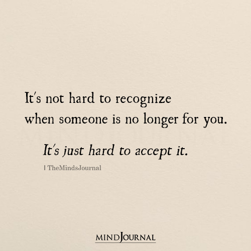 Its Not Hard To Recognize
