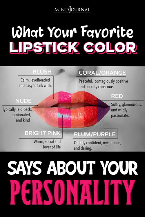 Lipstick Color Says Personality